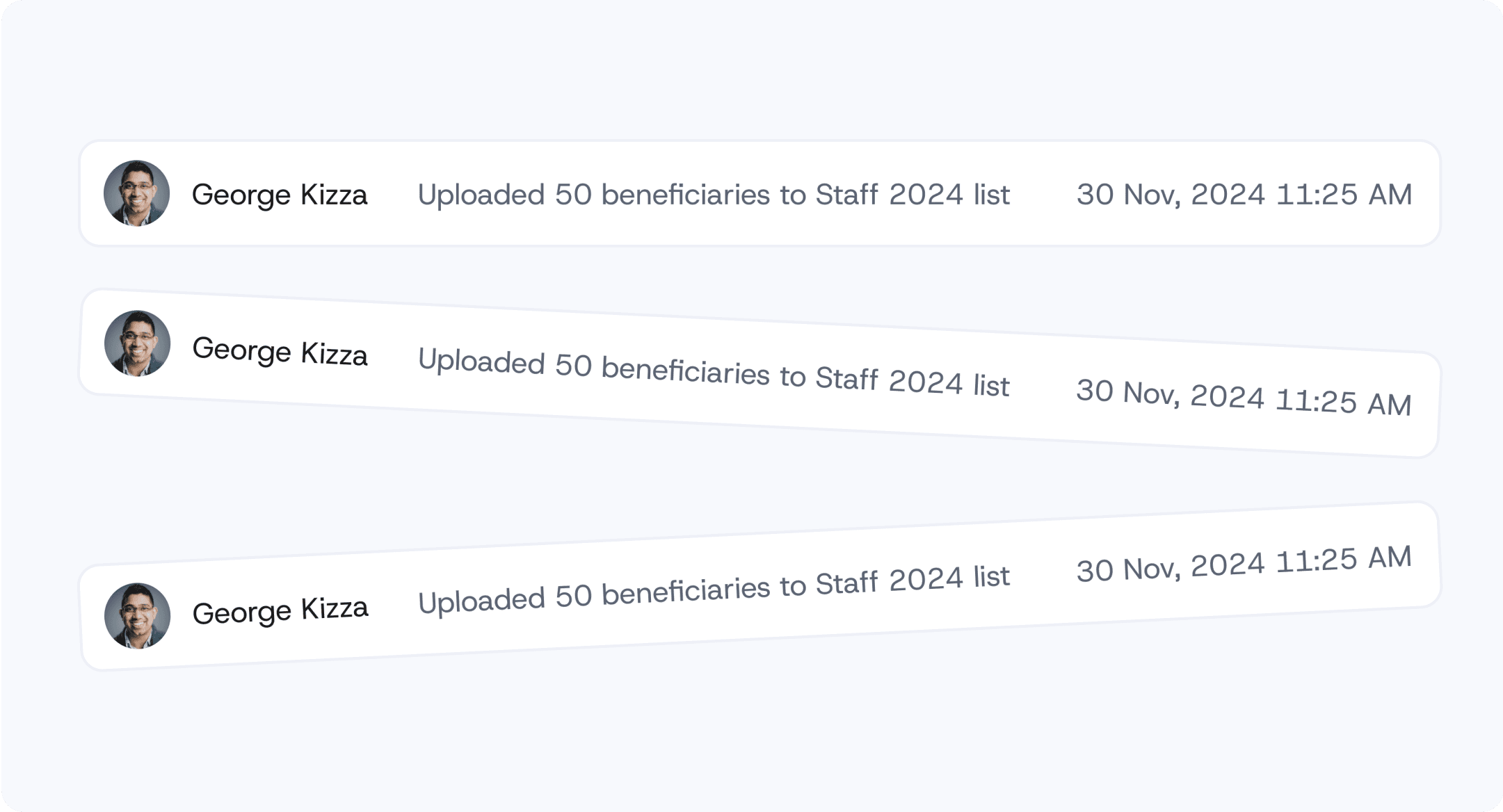 Complete transaction visibility